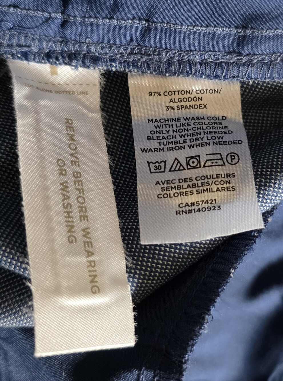 Loft The Riviera Pant Textured Cropped - Picture 10 of 11